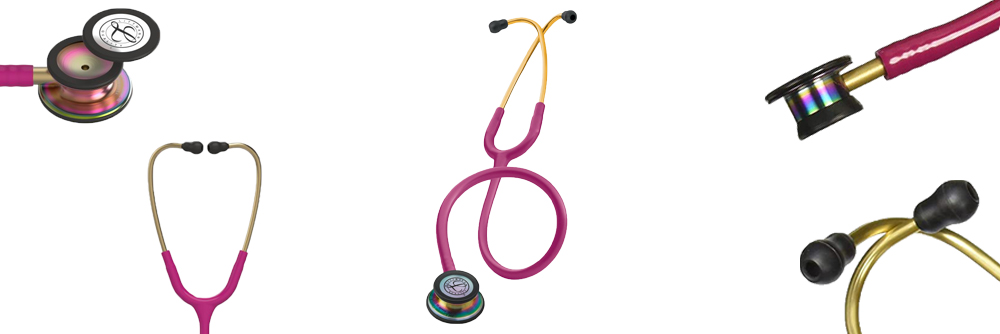 گوشی پزشکی لیتمن کلاسیک 3 تمشکی رنگین کمانی 5806